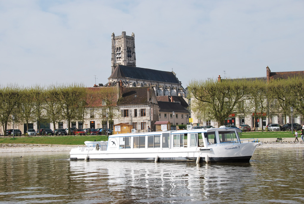Croisière à Auxerre dans l'Yonne