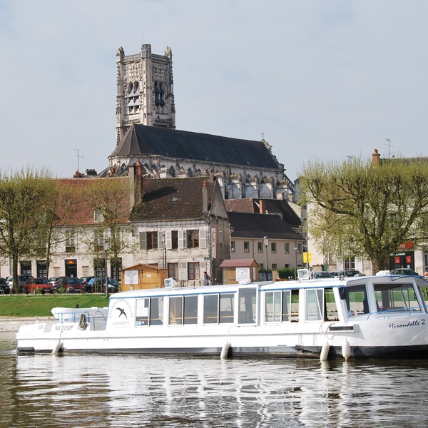 Croisière à Auxerre dans l'Yonne
